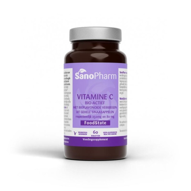 Sanopharm Vitamine C 250 mg & bioflavonoiden 80 mg (60 Tabletten)