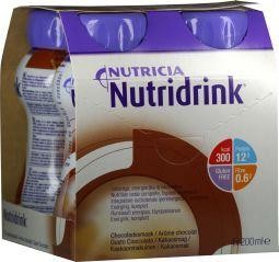 Nutridrink Chocolade 200ml (4 Stuks)
