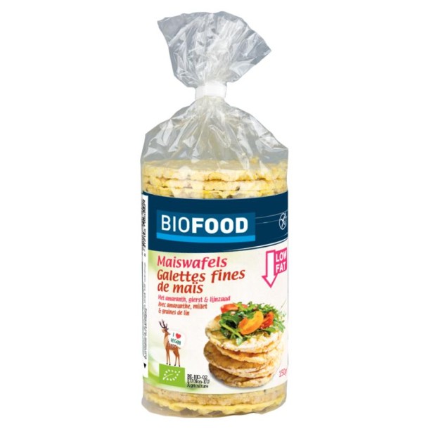 Biofood Maiswafels bio (150 Gram)