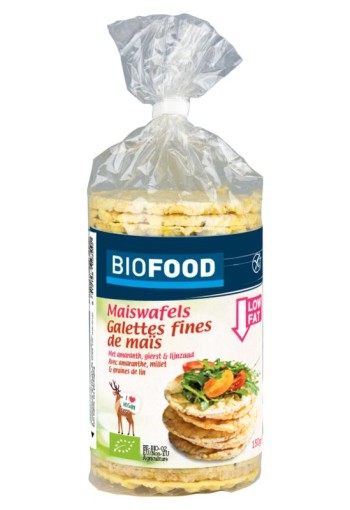 Biofood Maiswafels bio (150 Gram)