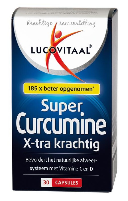 Lucovitaal Super curcumine x-tra krachtig (30 Capsules)