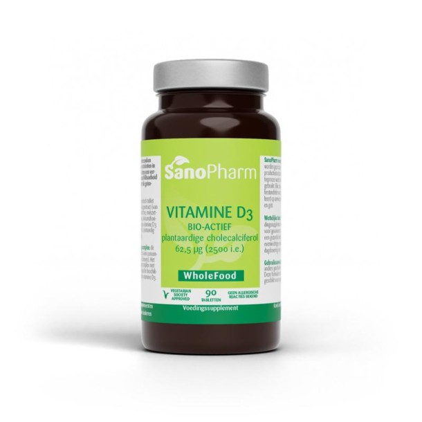 Sanopharm Vitamine D3 62.5mcg/2500IE (90 Tabletten)