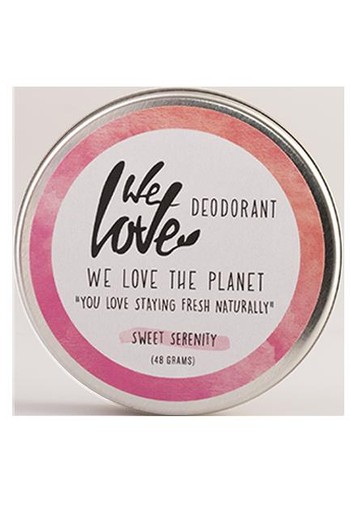 We Love The planet 100% natural deodorant sweet serenity (48 Gram)