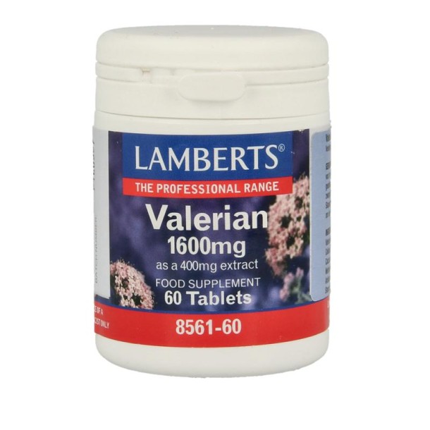 Lamberts Valeriaan 1600mg (60 Tabletten)