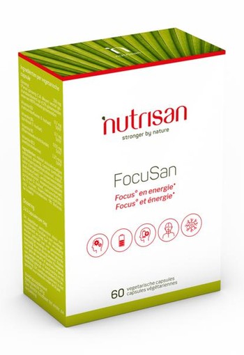 Nutrisan Focusan (60 Vegetarische capsules)