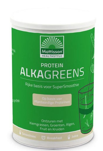 Mattisson Protein AlkaGreens poeder (300 Gram)