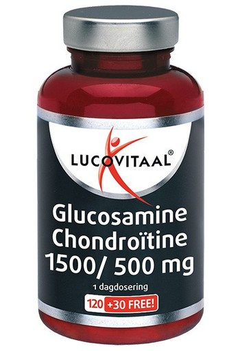 Lucovitaal Glucosamine/chondroitine Pot 120+30 tb