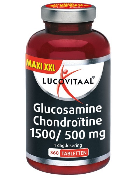 Lucovitaal Glucosamine Chondroïtine 360 tabletten MAXI XXL  