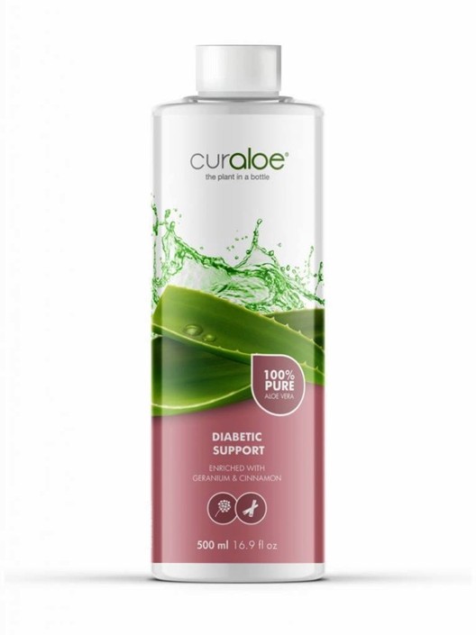 Curaloe® Diabetic support Aloe Vera Health Juice Curaloe - 3 maanden pakket