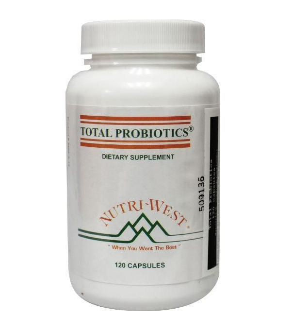 Nutri West Total probiotics (120 Capsules)