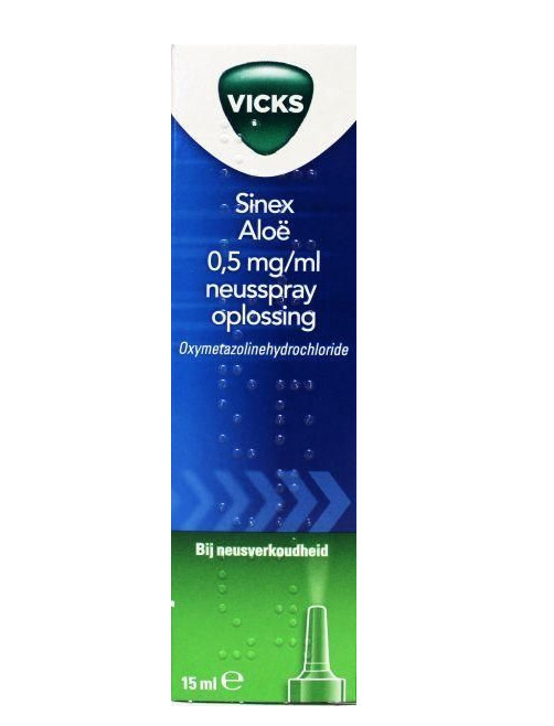 Vicks Sinex aloe neusspray (15 Milliliter)