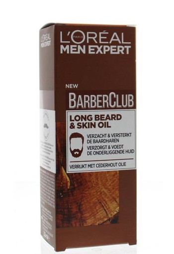 Men Expert Barber club long beard & skin oil (30 Milliliter)