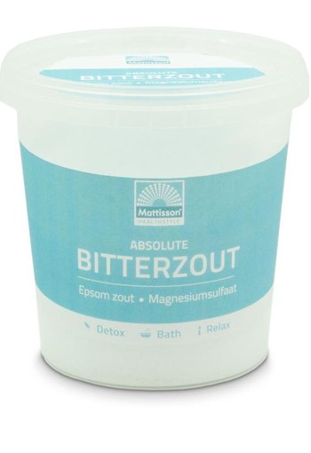 Mattisson Bitterzout epsom zout magnesiumsulfaat (650 Gram)