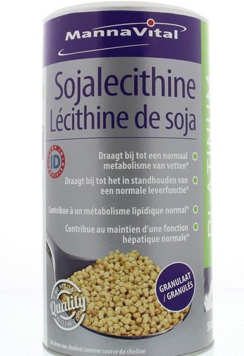 Mannavital Soja lecithine granulaat (500 Gram)