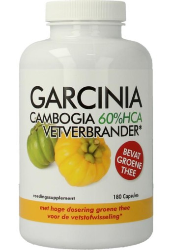 Natusor Garcinia cambogia 60% HCA vetverbrander (180 Capsules)