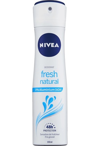 Nivea Deodorant fresh natural spray female 200 ml