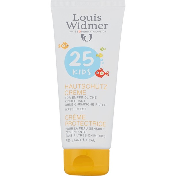 Louis Widmer Kids Skin Protection Cream 25 Zonder Parfum 100 ml