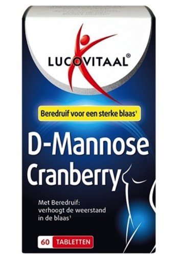 Lucovitaal D-mannose cranberry (60 Tabletten)