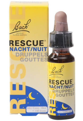 Bach Rescue Rescue remedy nacht druppels (10 Milliliter)
