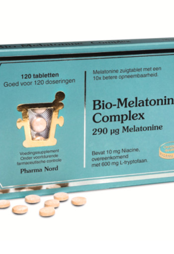 Pharma Nord Bio melatonine complex 290 mcg (120 Zuigtabletten)
