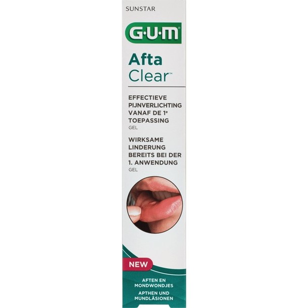 Gum Afta Clear Gel 10 ML gel
