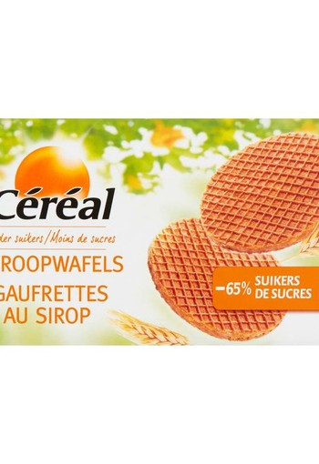Cereal Stroopwafels minder suikers (175 Gram)