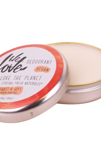 We Love The planet 100% natural deodorant sweet & soft (48 Gram)