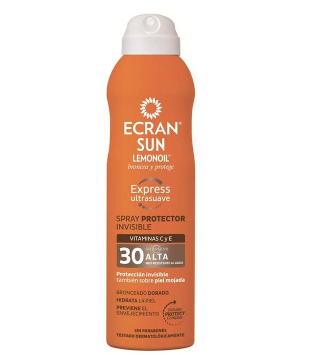 Ecran Sun care invisible spray SPF30 (250 Milliliter)