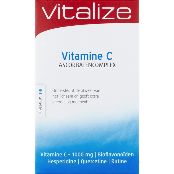Vitalize Vitamine C Ascorbatencomplex 1000 mg Tabletten 60 stuks tablet