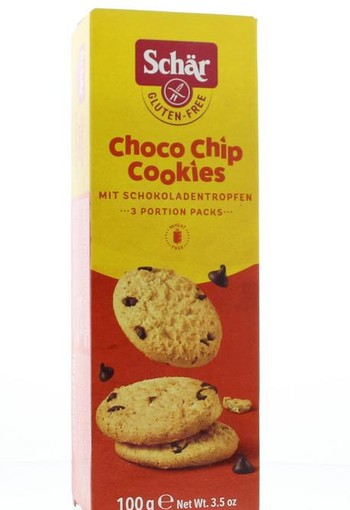 Dr Schar Choco chip cookies (100 Gram)