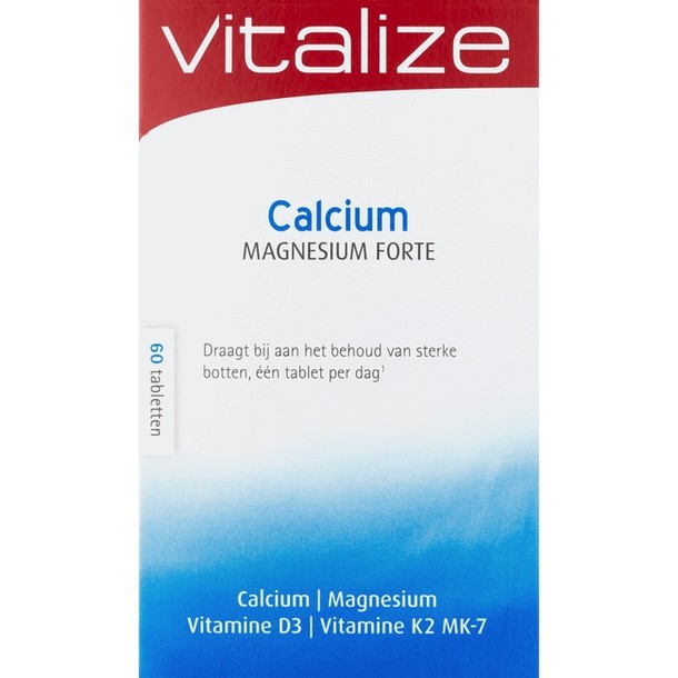 Vitalize Calcium Magnesium Forte Tabletten 60 stuks tablet