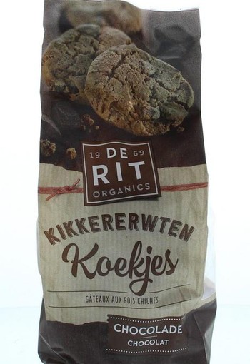 De Rit Kikkererwtenkoek chocolade bio (150 Gram)