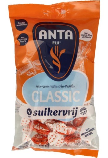 Anta Flu Classic suikervrij met stevia (120 Gram)