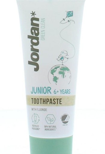 Jordan Green clean tandpasta junior tandpasta 6+ (50 Milliliter)