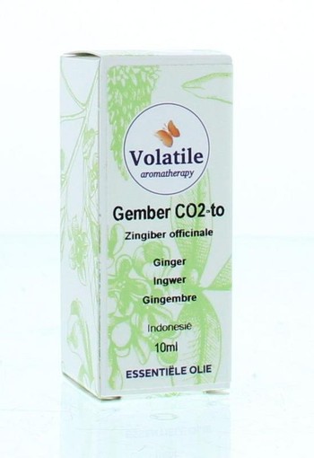 Volatile Gember CO2-TO bio (10 Milliliter)