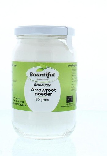 Bountiful Arrowroot poeder bio (190 Gram)
