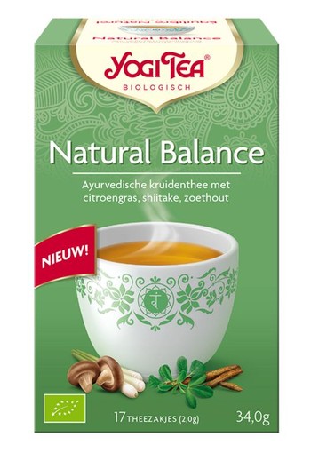 Yogi Tea Natural balance bio (17 Zakjes)