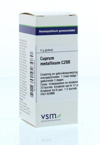 VSM Cuprum metallicum C200 (4 Gram)