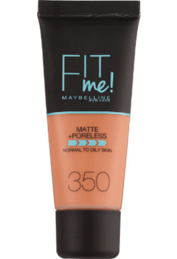 Maybelline Fit me Matte + Poreless Foundation 350 Caramel