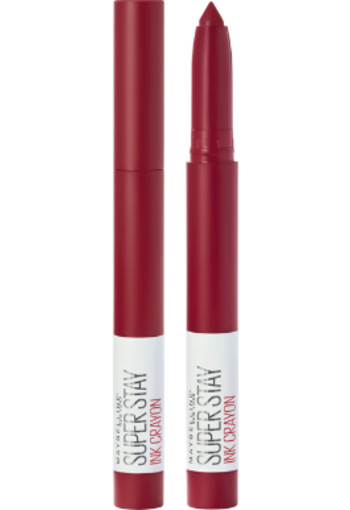 Maybelline SuperStay Ink Crayon Lipstick - 50 Own Your Empire - Rood - Matte Lippenstift