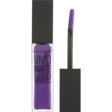 Maybelline Color Sensational Vivid Matte Liquid - 43 Vivid Violet - Lipstick lippenstift Mat