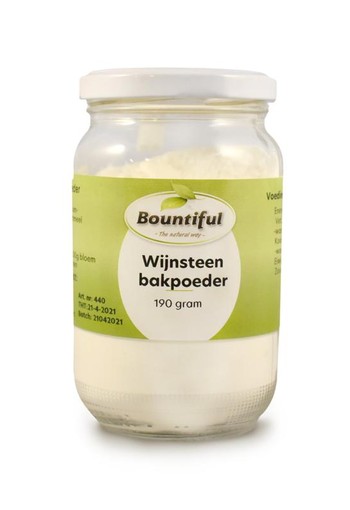 Bountiful Wijnsteenbakpoeder (190 Gram)